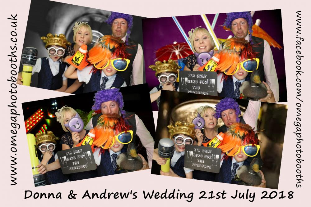 Donna & Andrew's Wedding | View more photos from the event at gallery.omegaphotobooths.co.uk/u/Omega-Photobooths/Donna-Andrews-Wedding